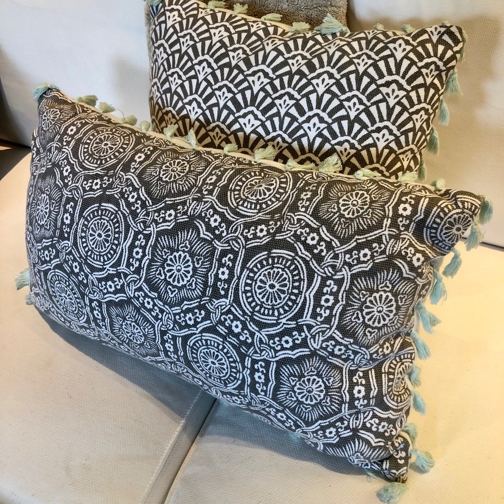 Anthropologie throw pillows!!